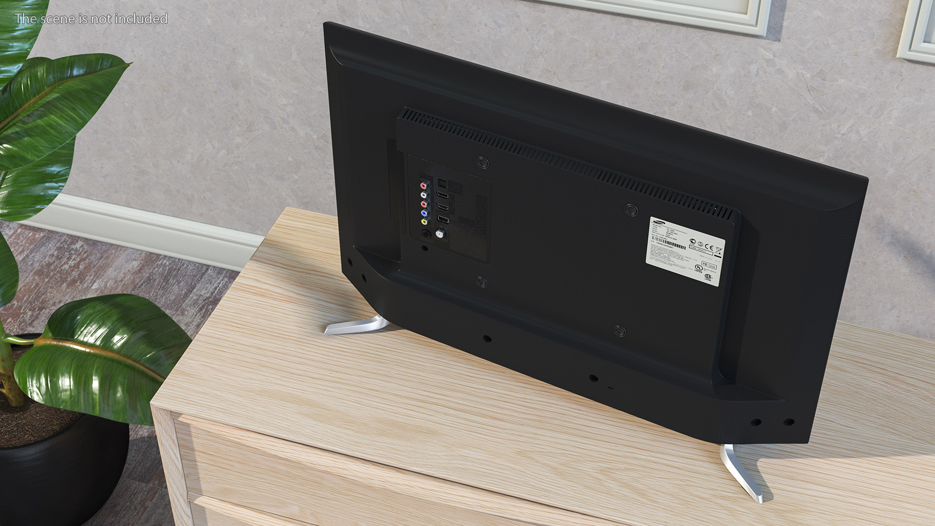 3D model Samsung Flat Screen Television