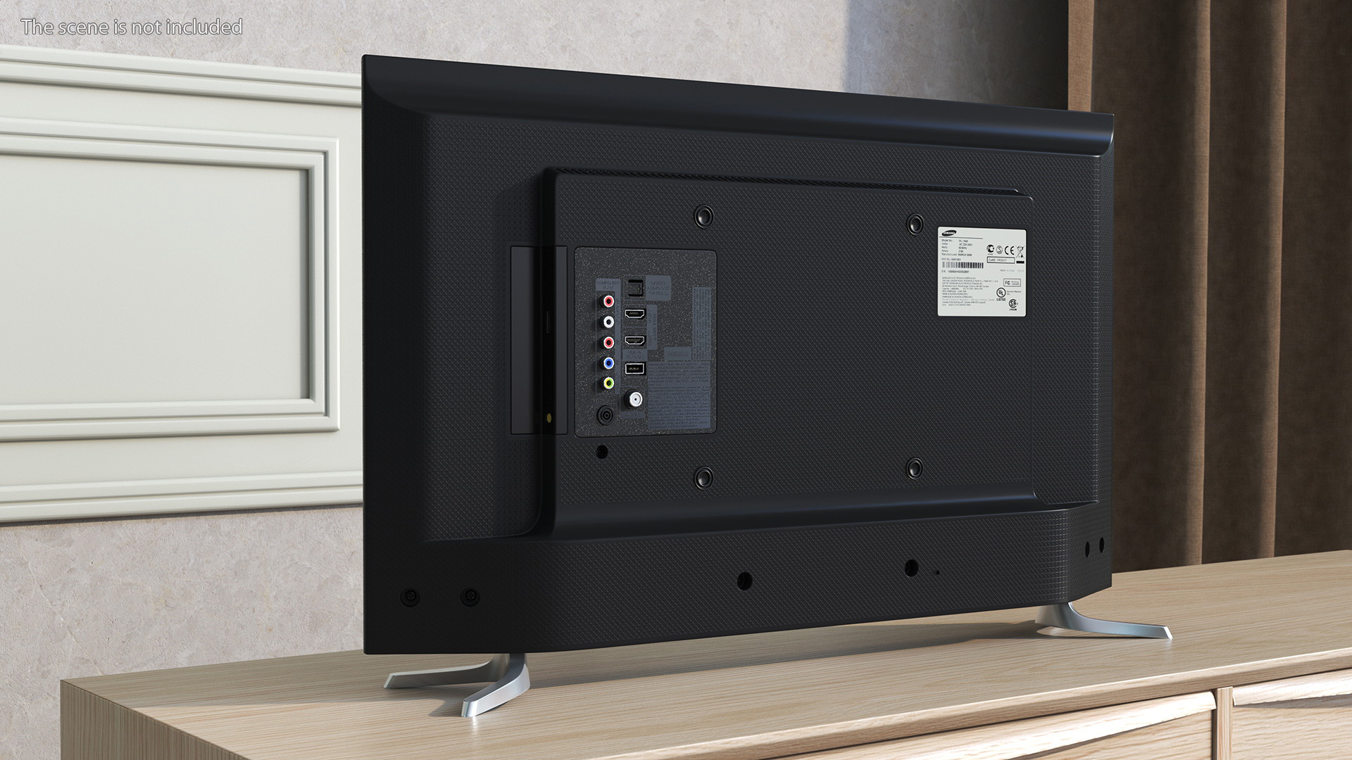 3D model Samsung Flat Screen Television