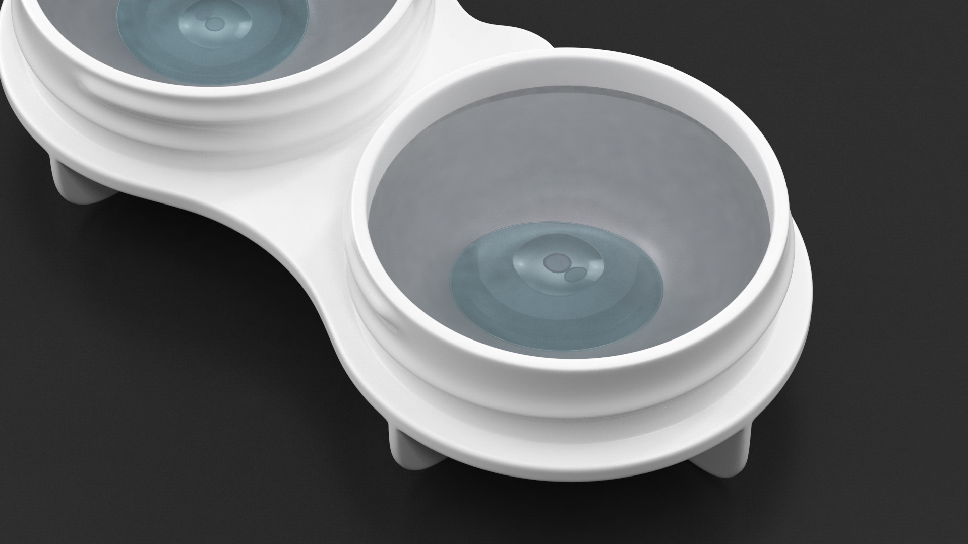 Contact Lens Case Pink 3D