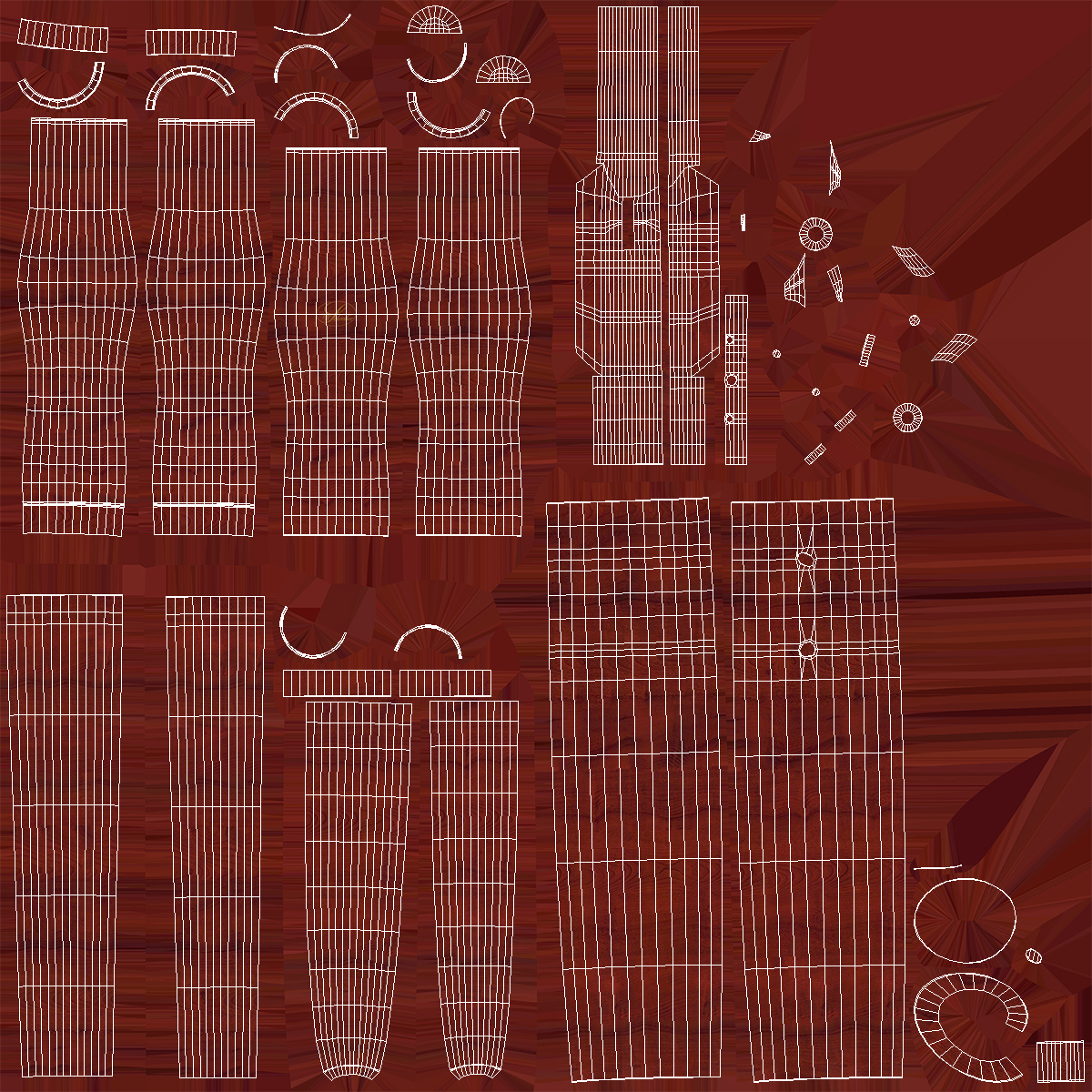 3D Bassoon Musical Instrument