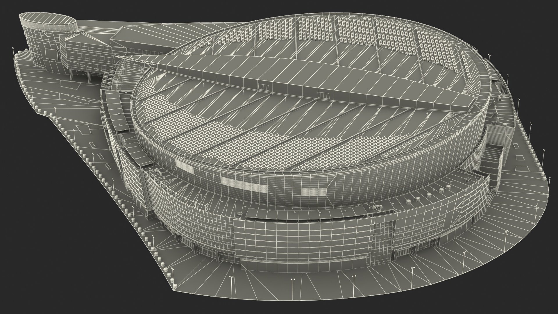 Multi-Purpose Arena 3D model