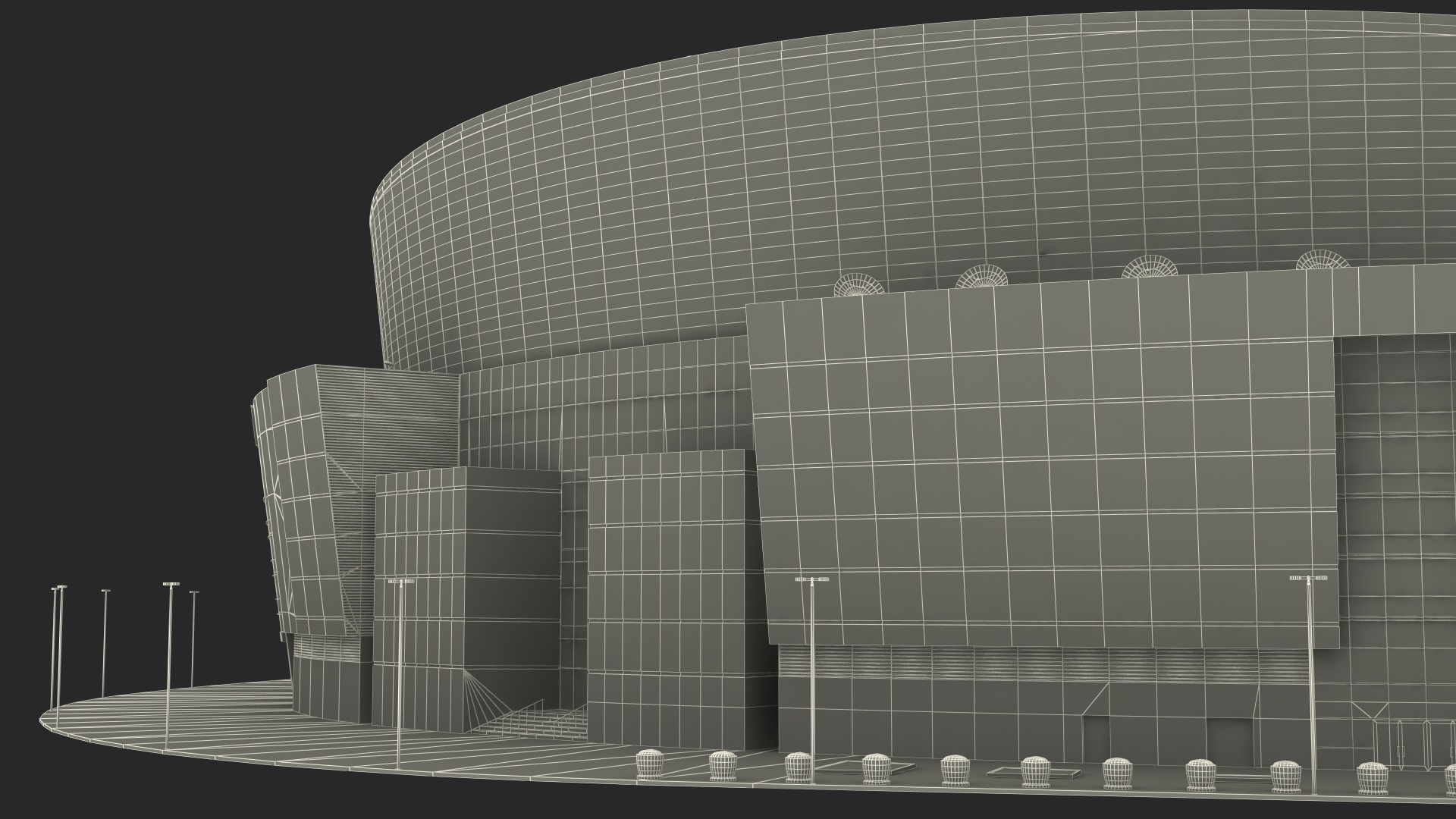 Multi-Purpose Arena 3D model