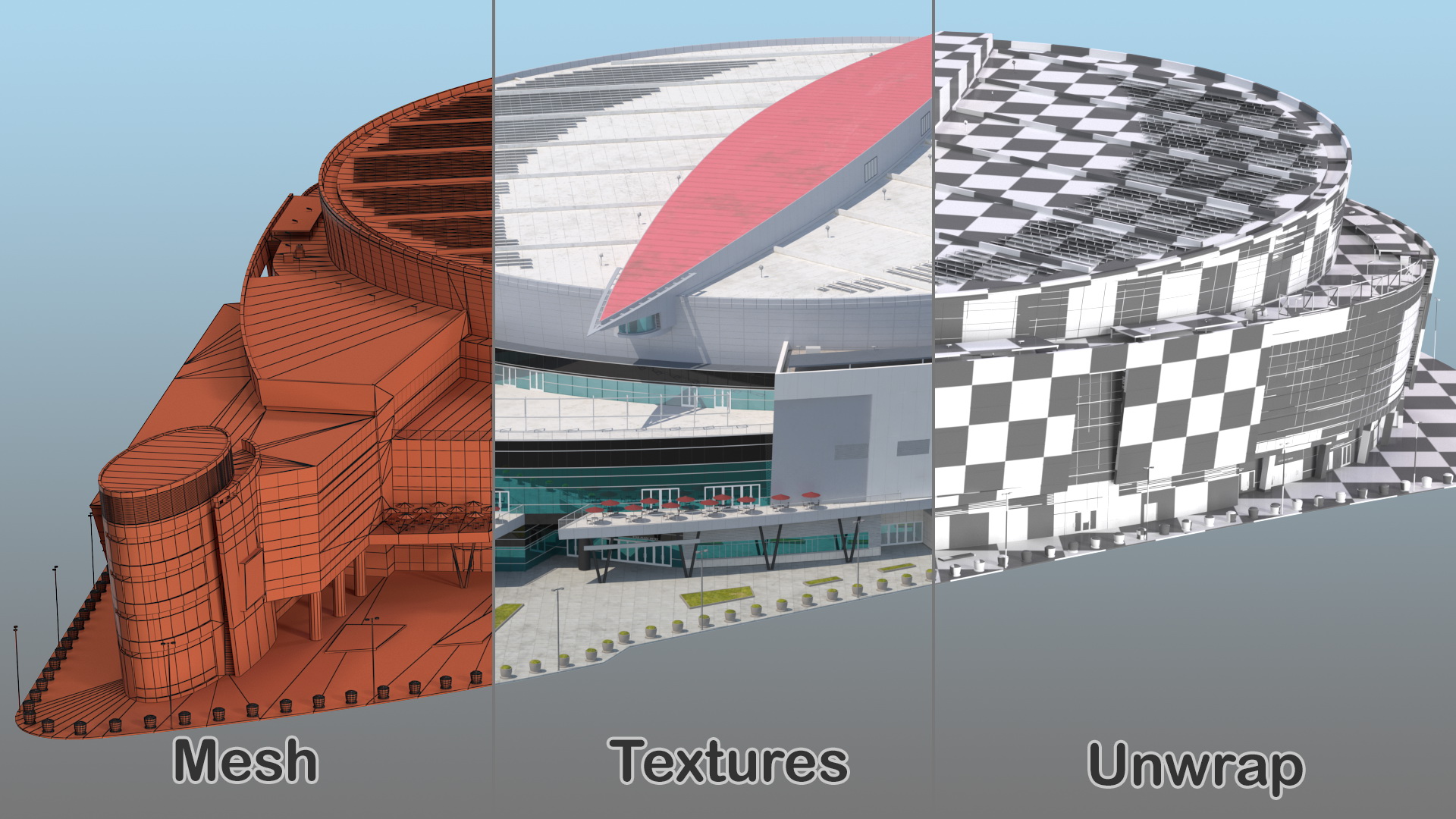 Multi-Purpose Arena 3D model