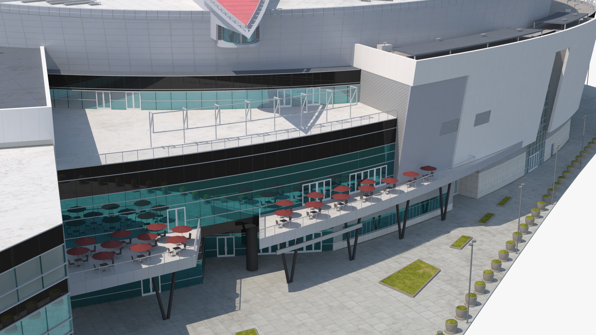 Multi-Purpose Arena 3D model