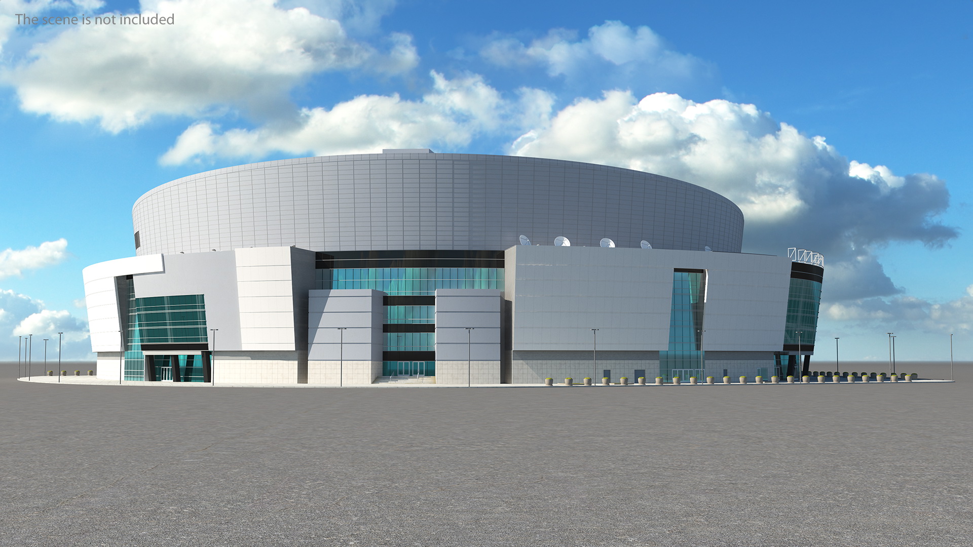 Multi-Purpose Arena 3D model