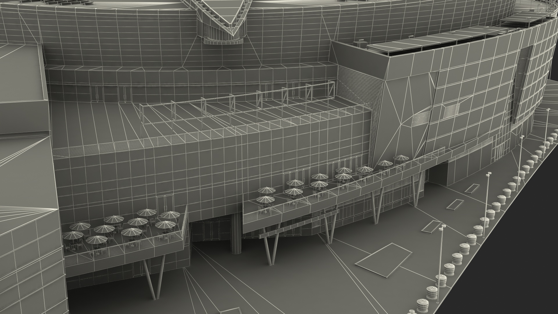 Multi-Purpose Arena 3D model