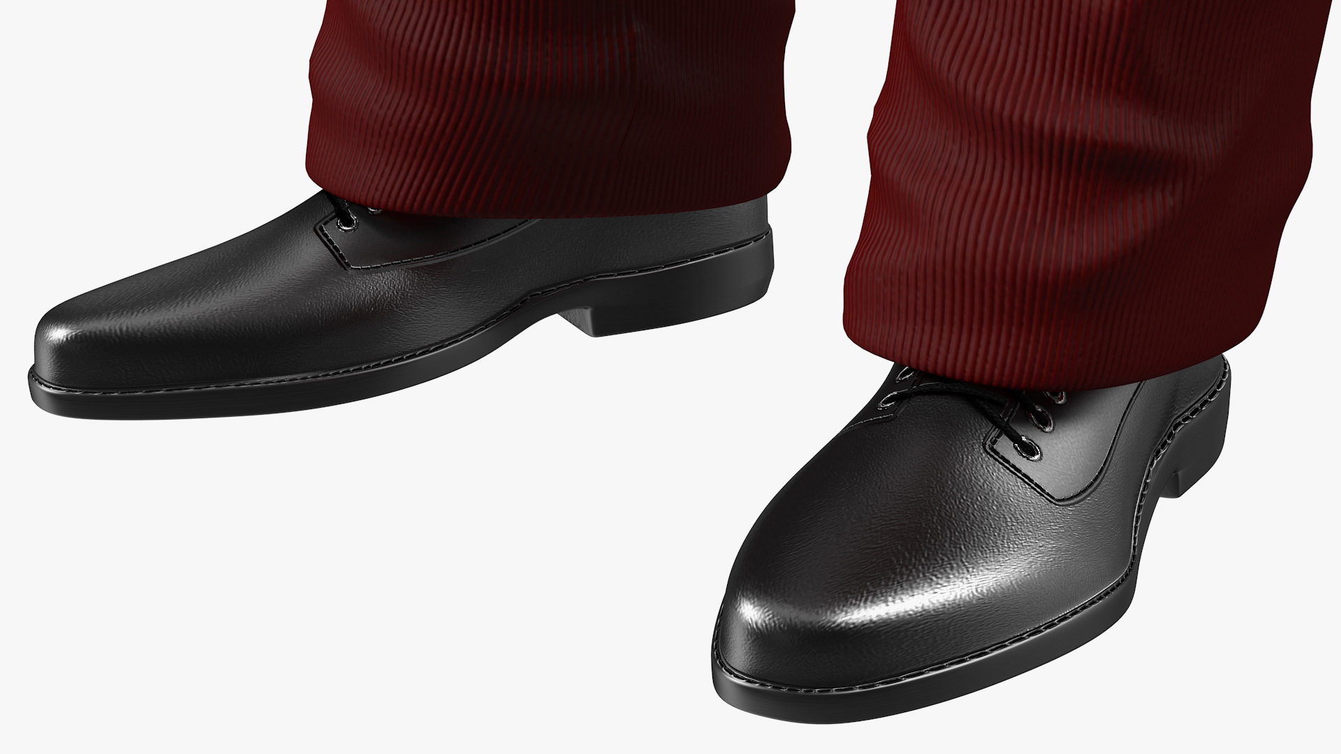 3D model Elderly Man Casual Wear Rigged