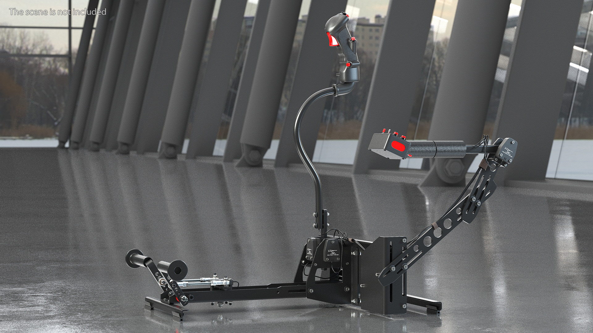 PUMA X Pro Flight Trainer Rigged 3D