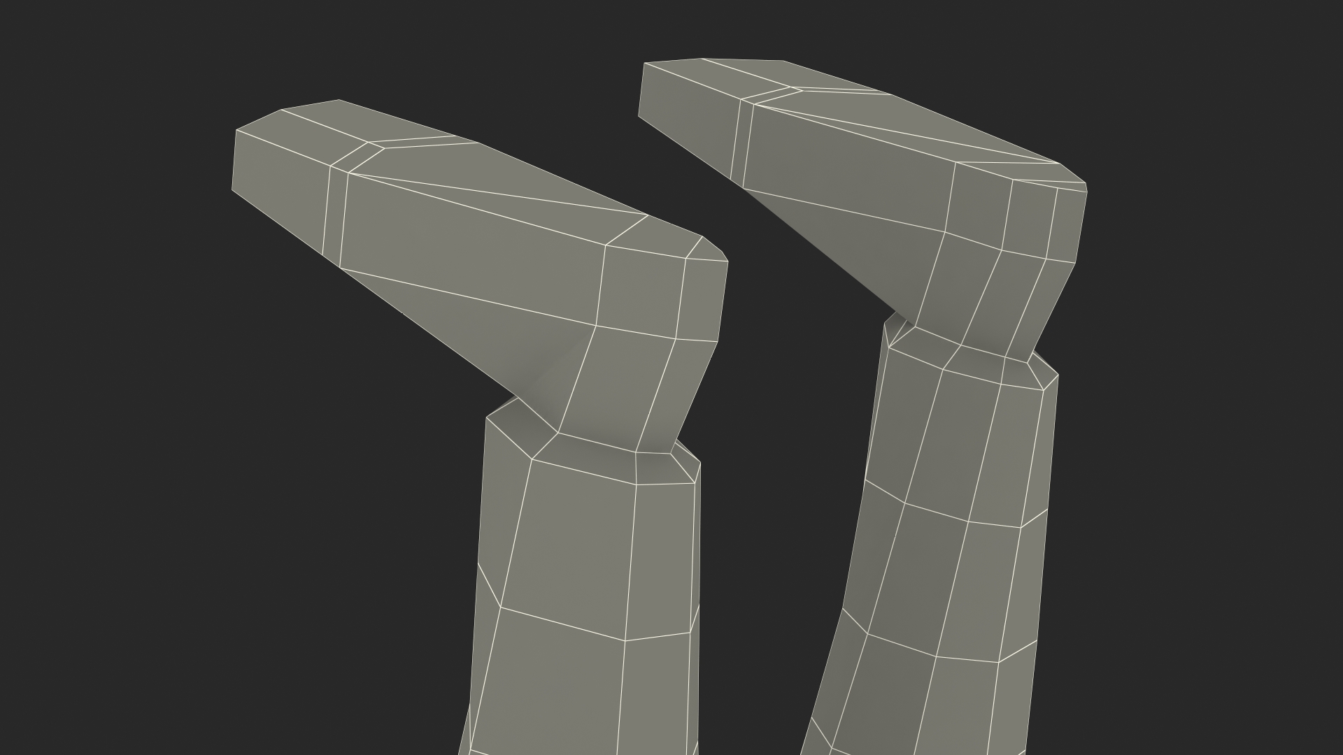 3D model Paramedic Low Poly Rigged