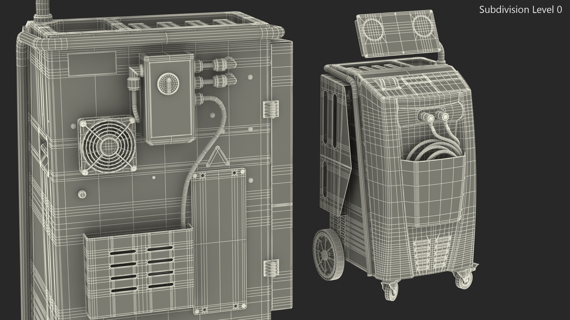 Waeco ASC 5500 Air Conditioning Service Unit 3D model