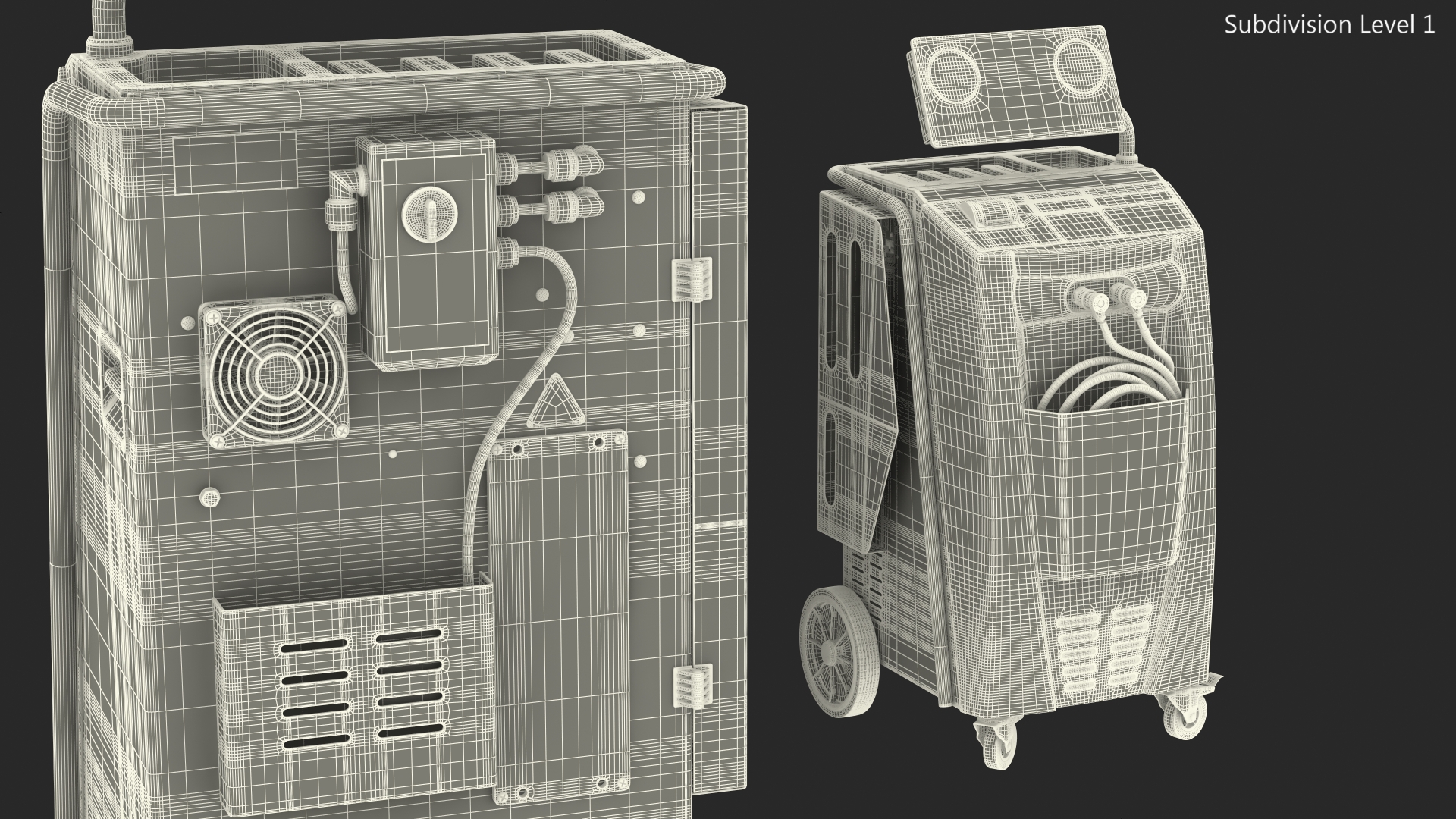 Waeco ASC 5500 Air Conditioning Service Unit 3D model