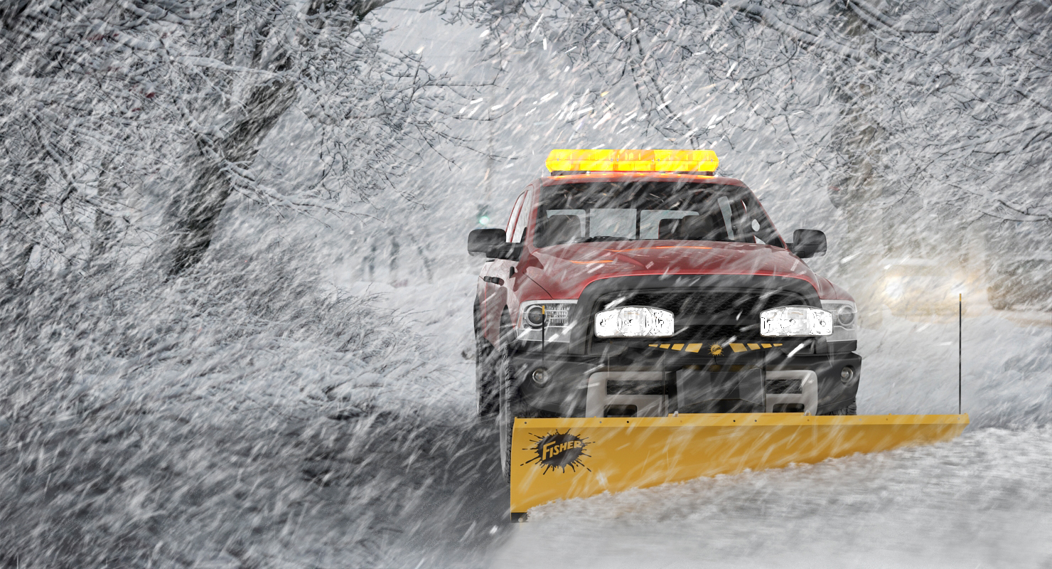 SnowPlow Fisher Rigged 3D
