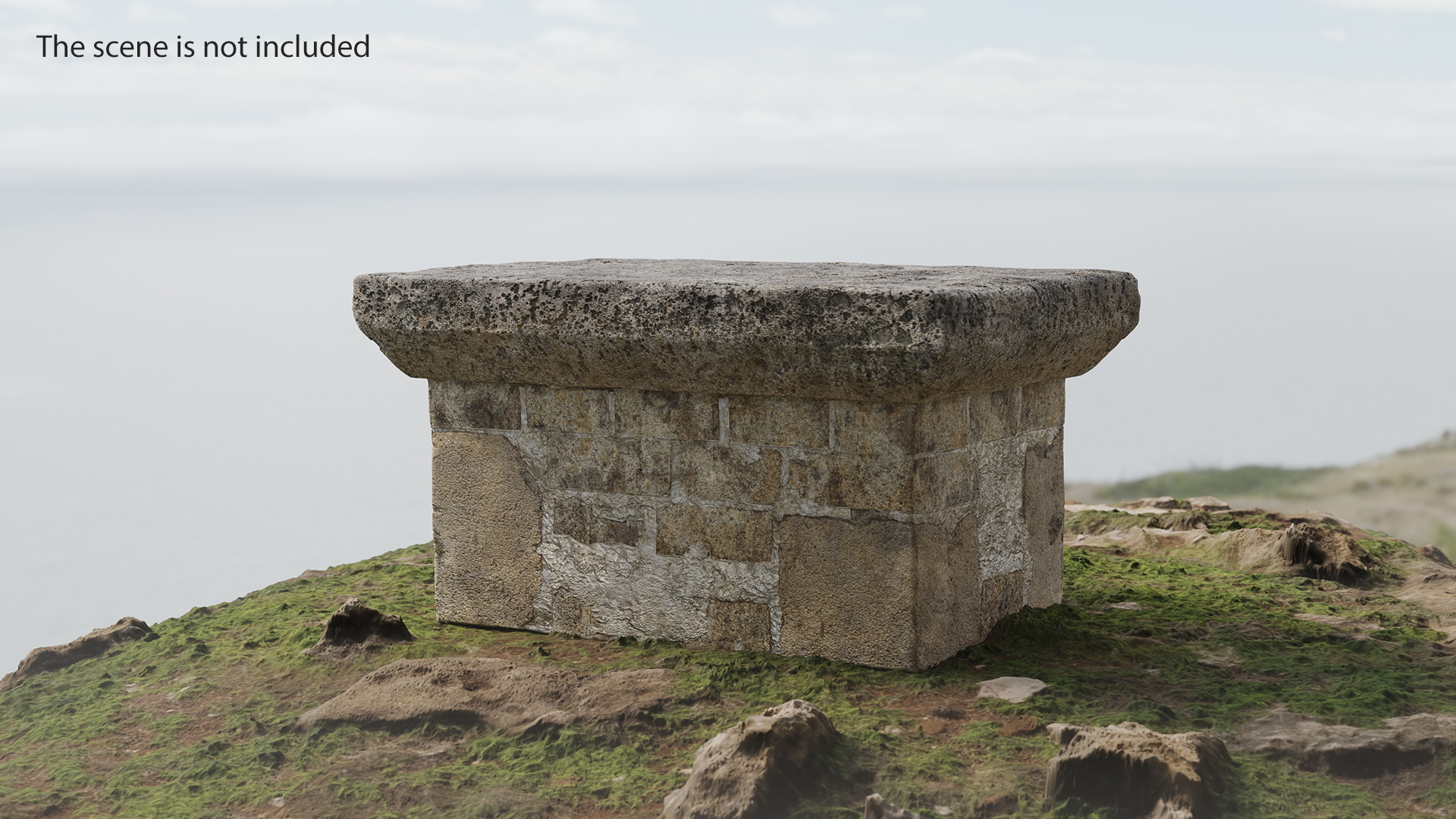 3D Stone Altar