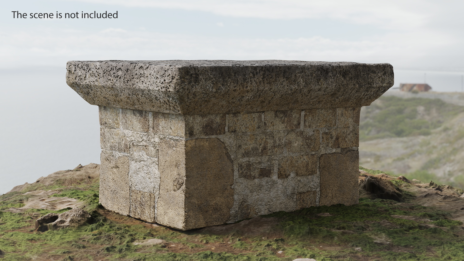 3D Stone Altar