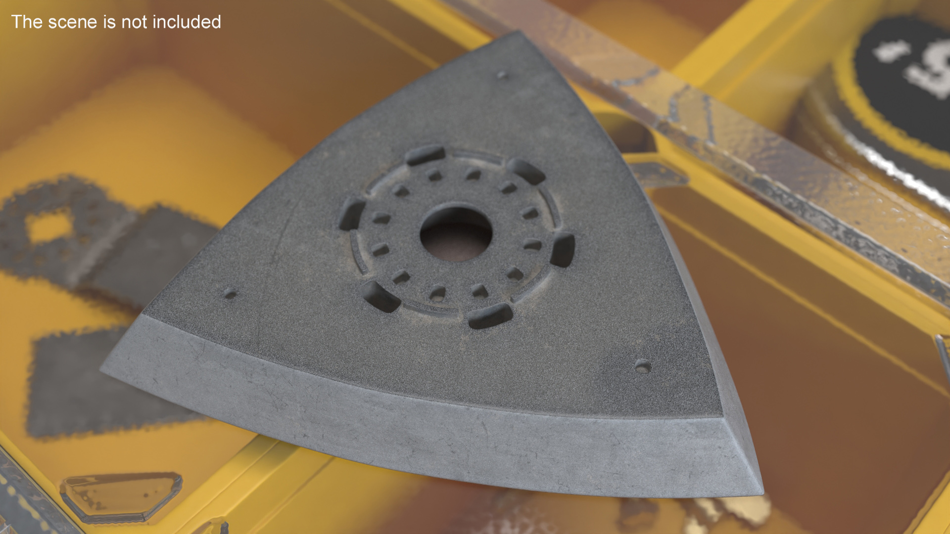 Delta Sanding Pad Used 3D