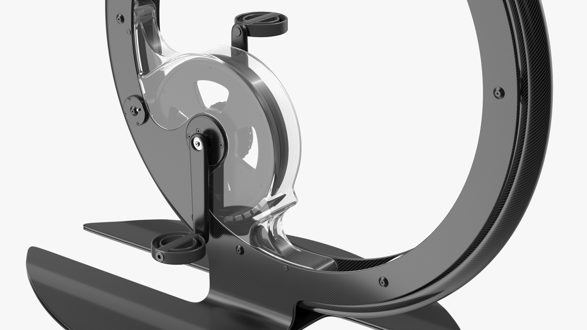 3D Exercise Bike Ciclotte Black model