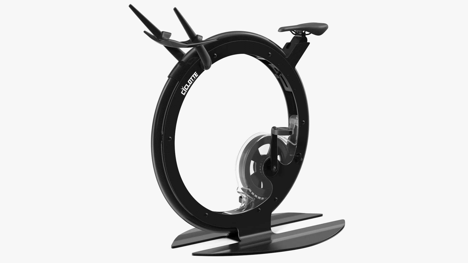 3D Exercise Bike Ciclotte Black model