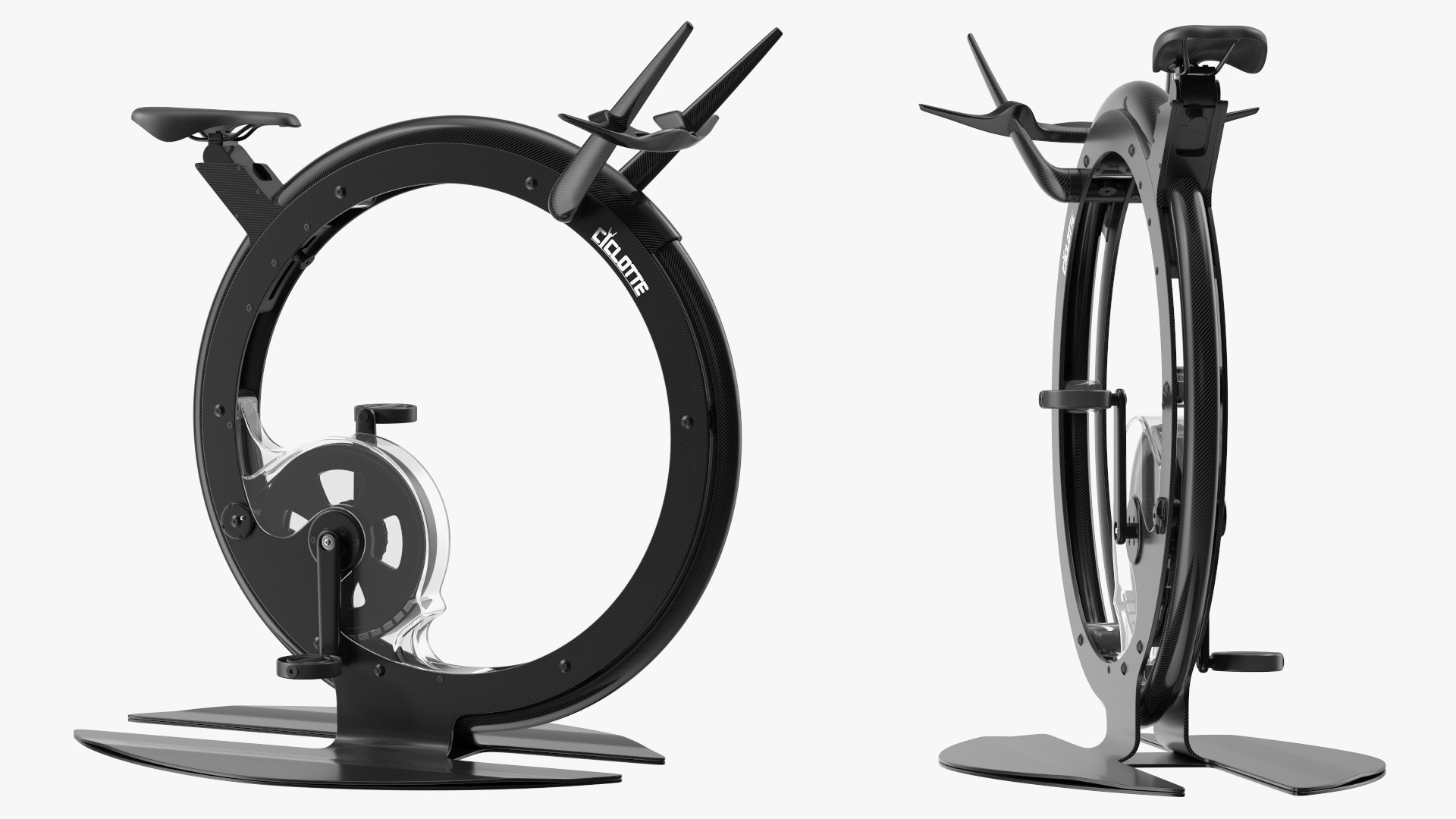 3D Exercise Bike Ciclotte Black model