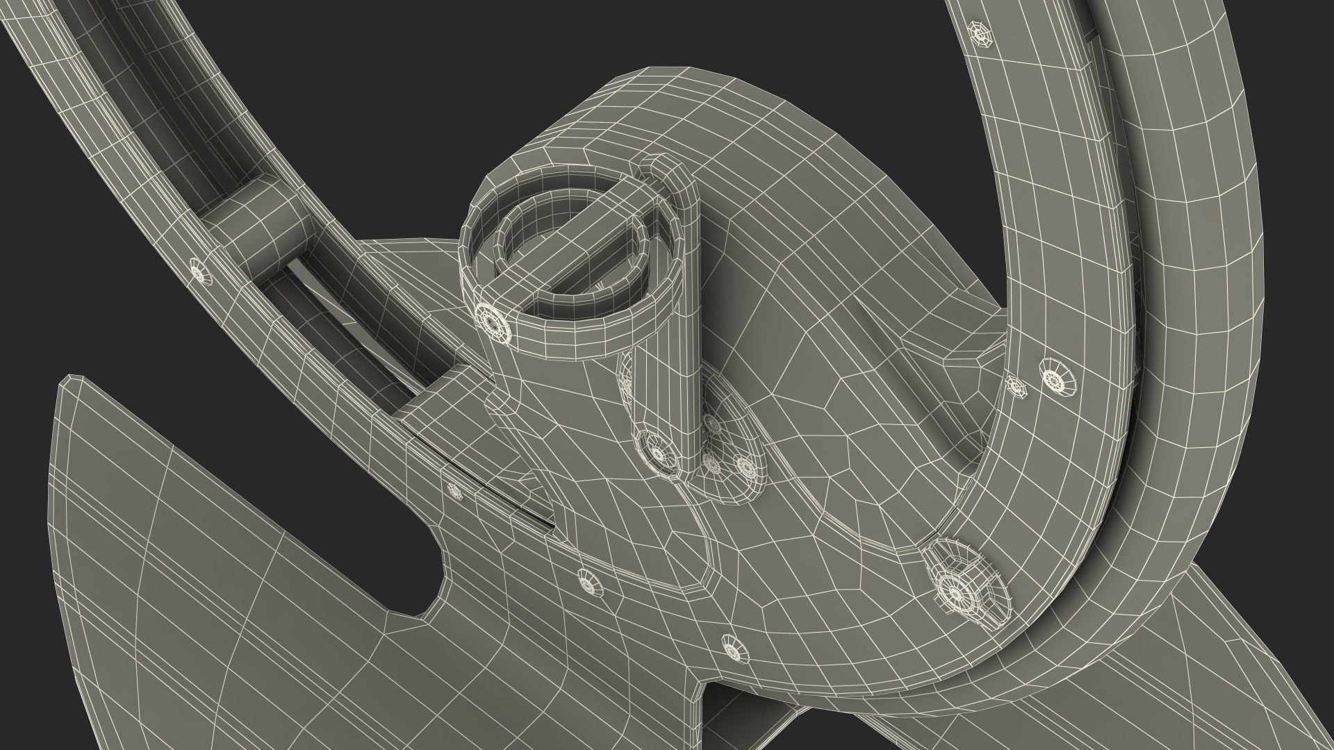 3D Exercise Bike Ciclotte Black model