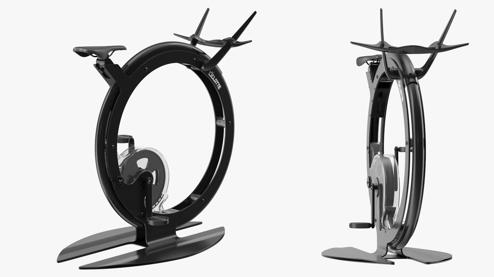 3D Exercise Bike Ciclotte Black model