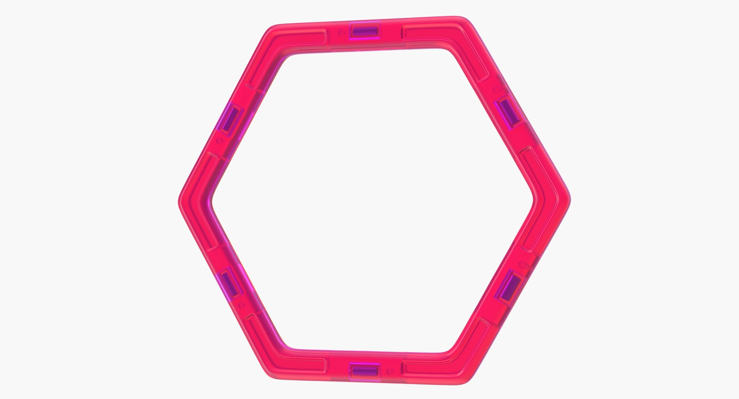 3D model Magnetic Designer Hexagon