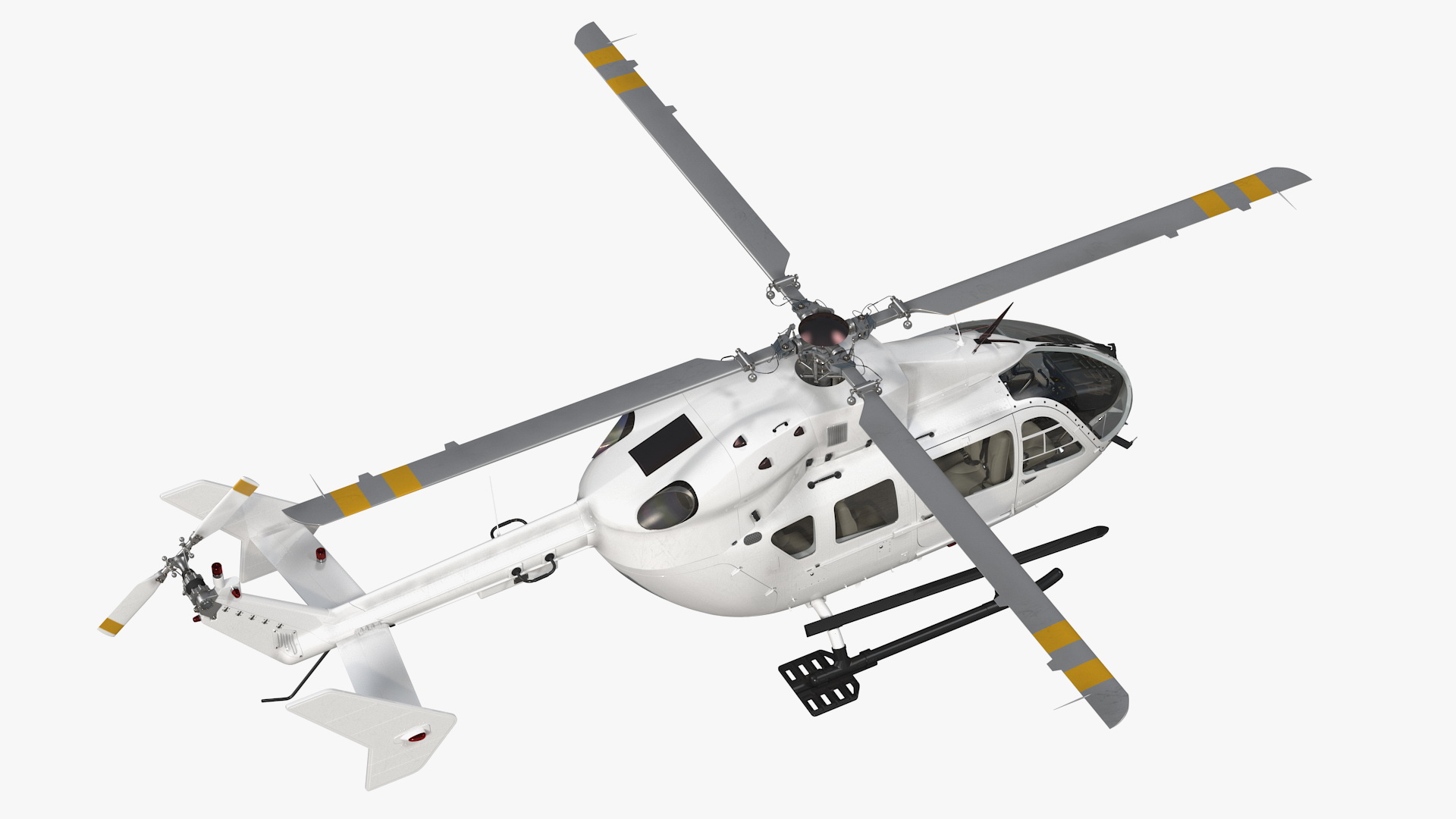 3D Twin Engine Light Utility Helicopter
