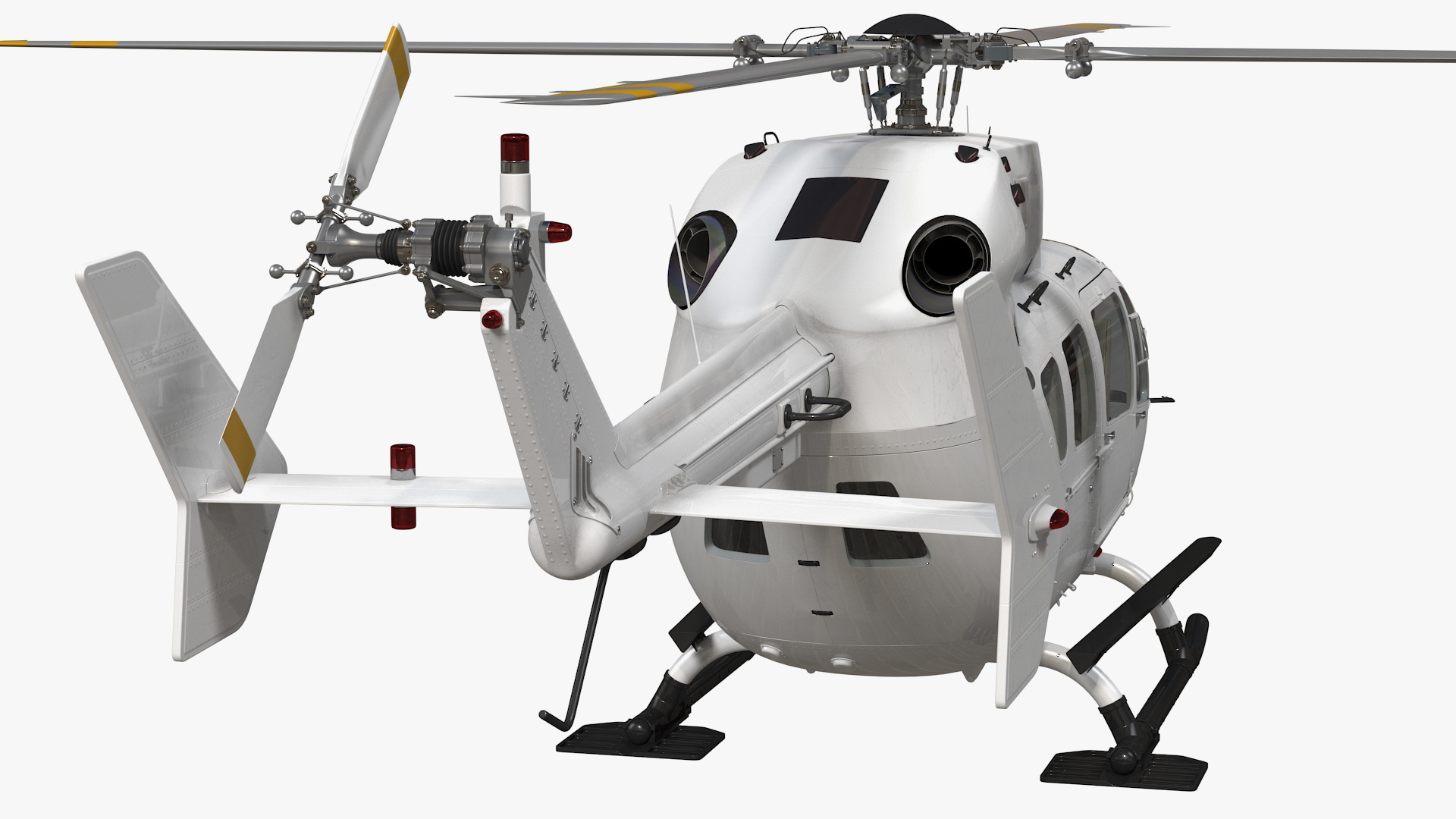 3D Twin Engine Light Utility Helicopter