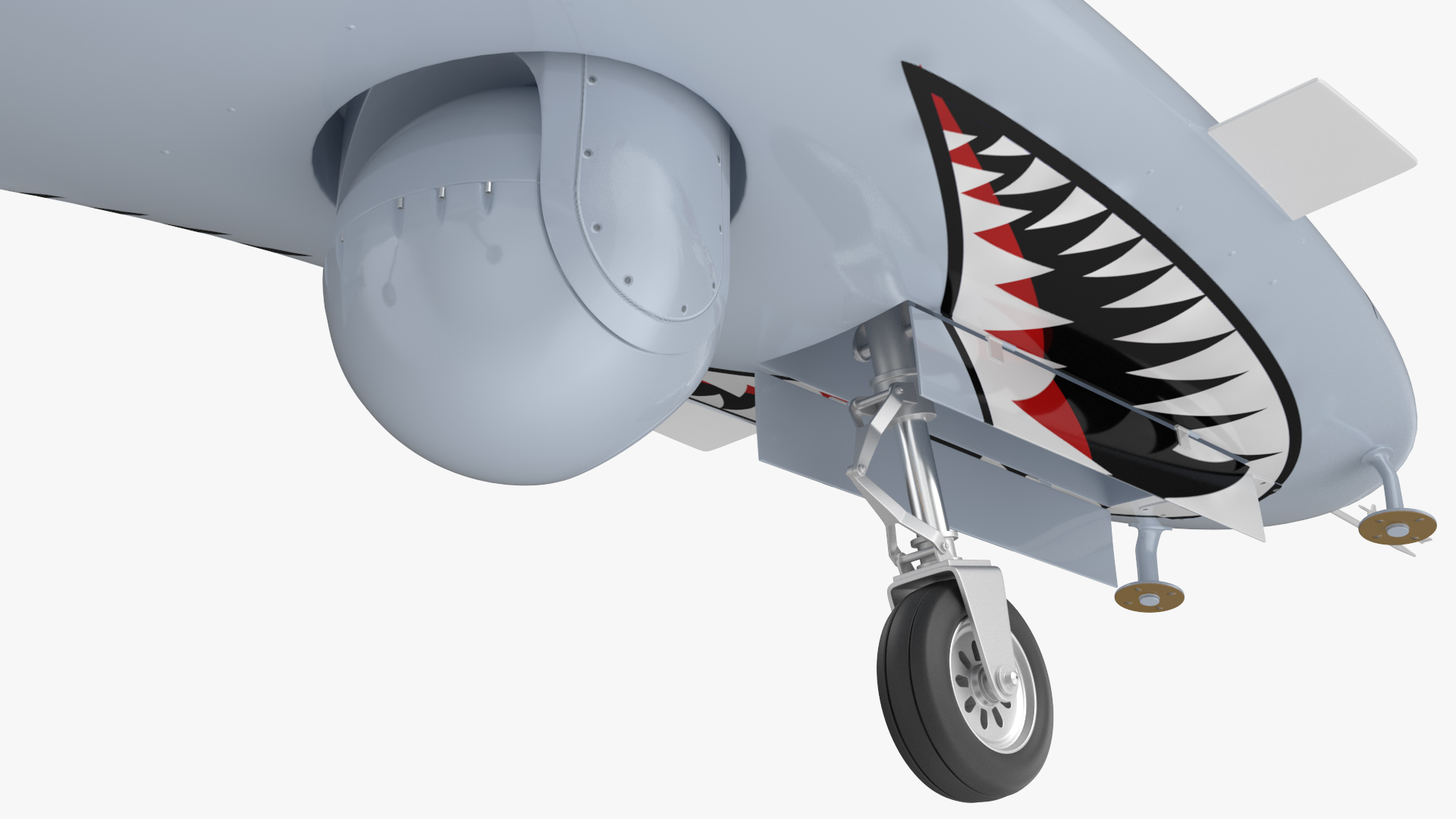 Bayraktar TB2 Unmanned Combat Aerial Vehicle 3D model