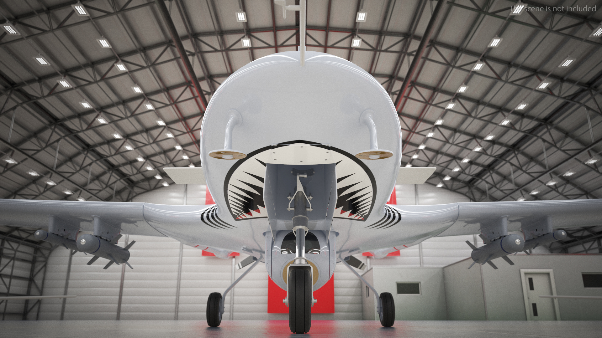 Bayraktar TB2 Unmanned Combat Aerial Vehicle 3D model