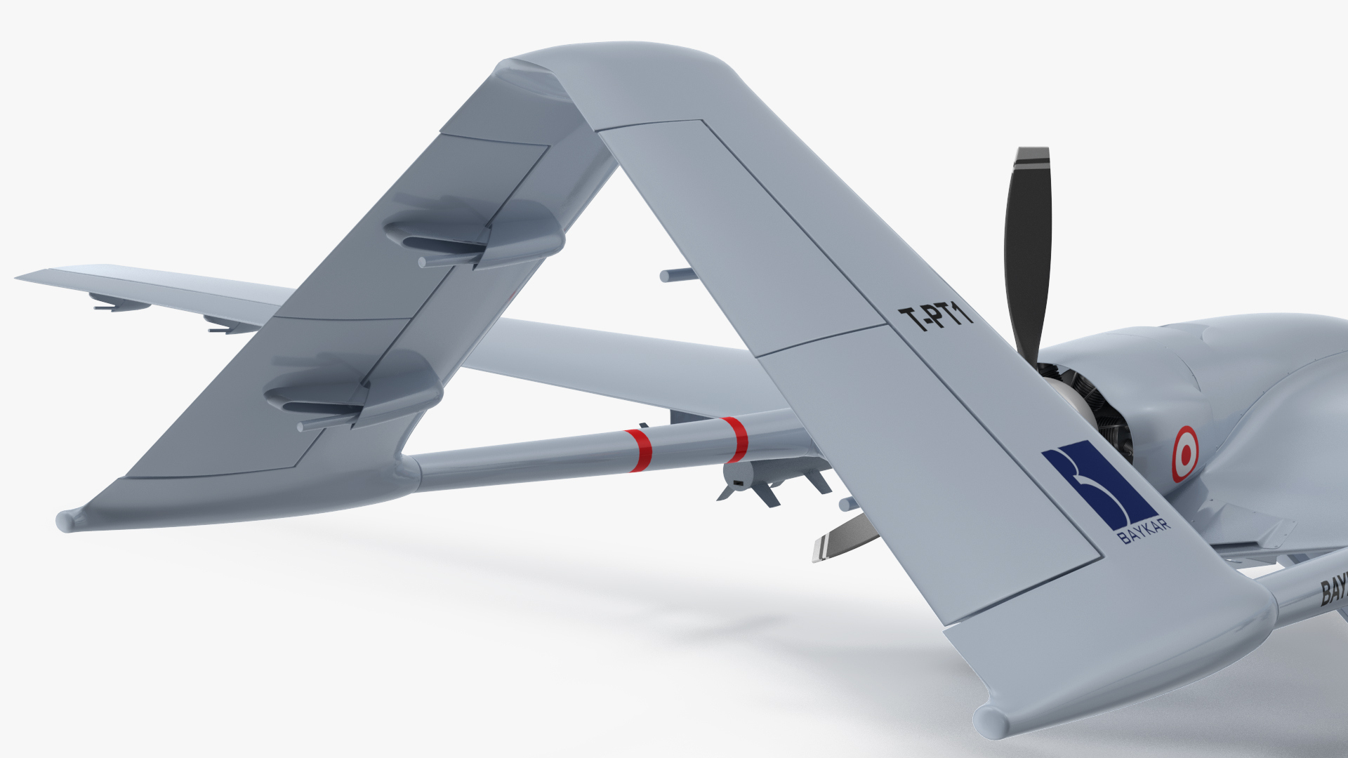 Bayraktar TB2 Unmanned Combat Aerial Vehicle 3D model