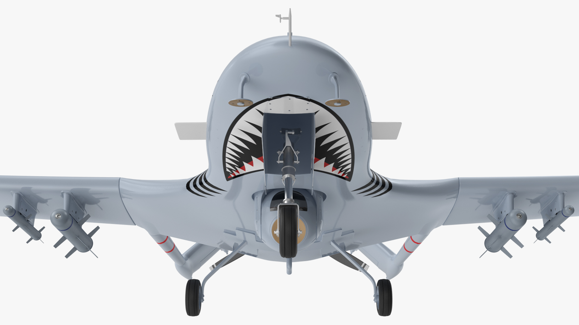 Bayraktar TB2 Unmanned Combat Aerial Vehicle 3D model