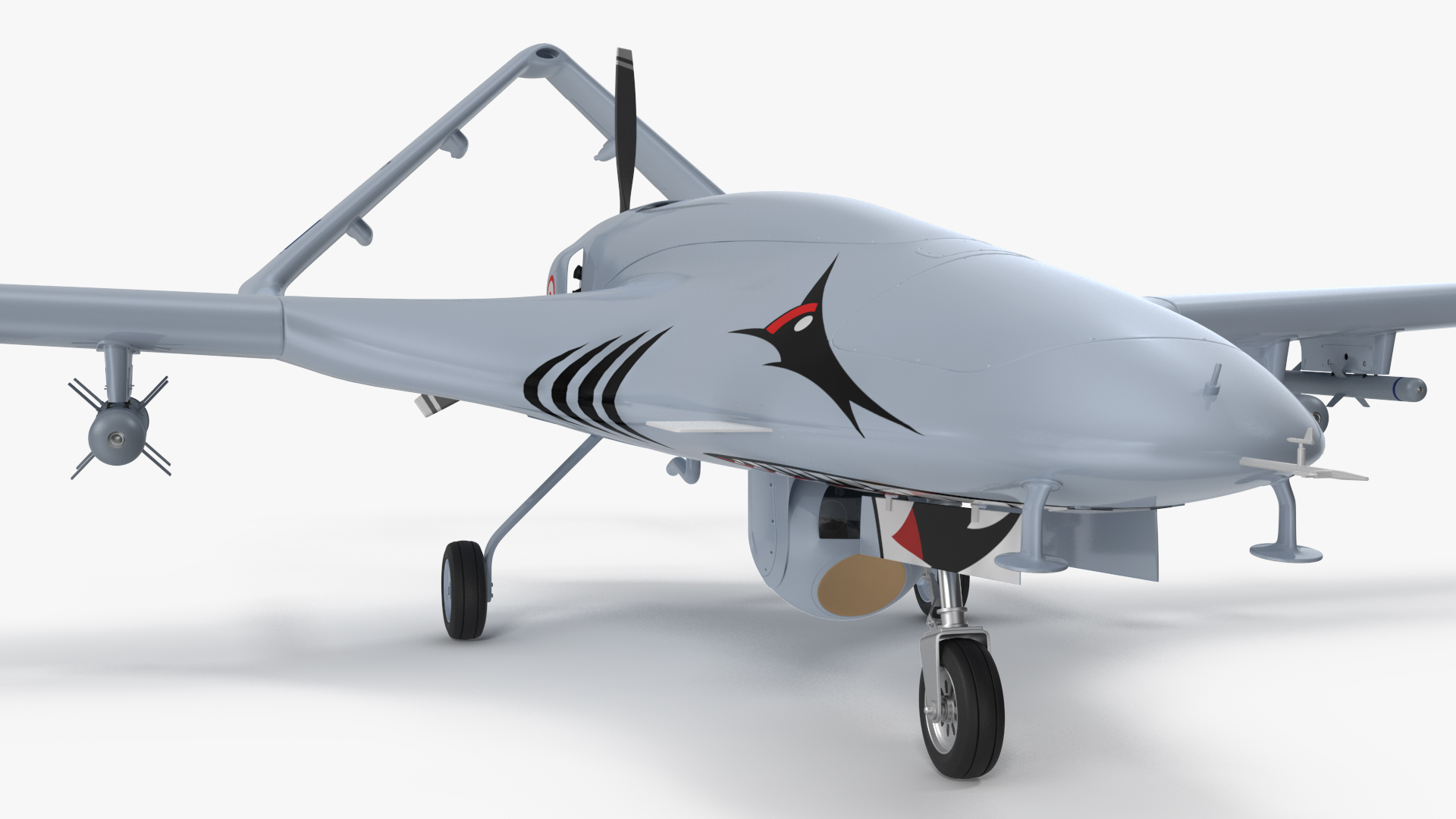 Bayraktar TB2 Unmanned Combat Aerial Vehicle 3D model