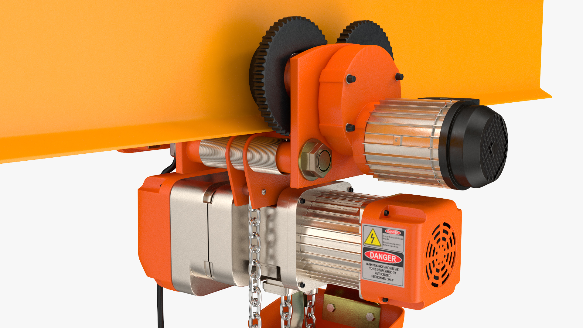 Pro Inch Beam Electric Chain Hoist 1T 3D