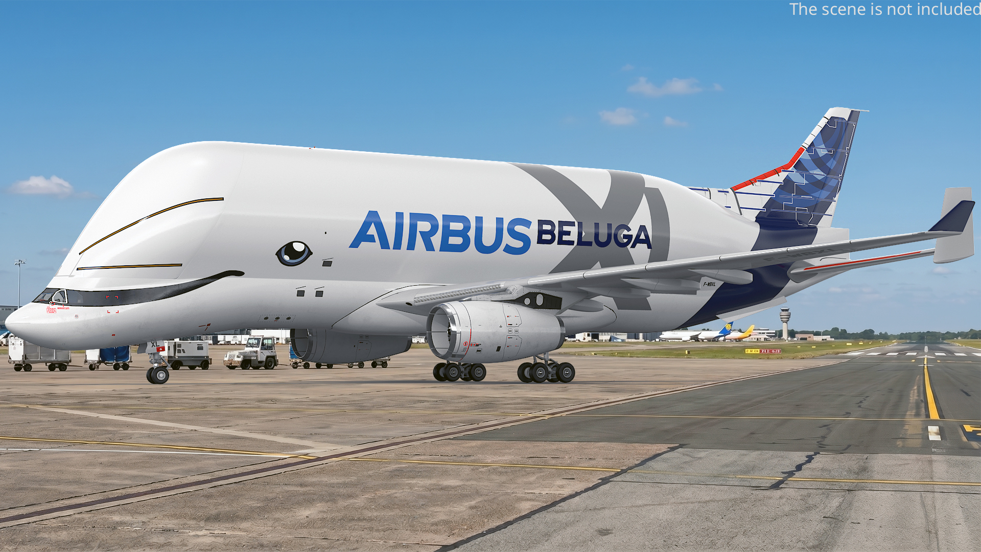 Airbus Beluga XL Cargo Aircraft Jet Simplified