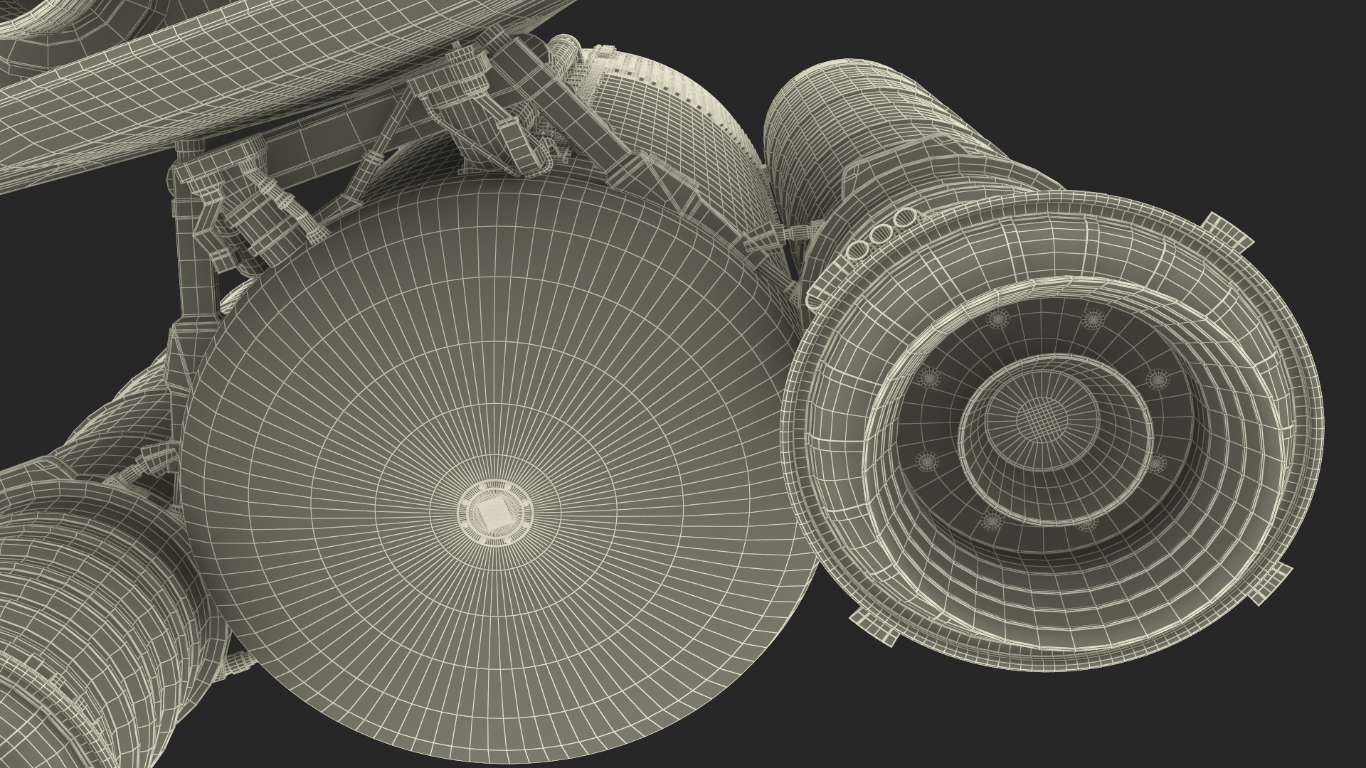 3D Space Shuttle with External Tank and Solid Rocket Boosters model