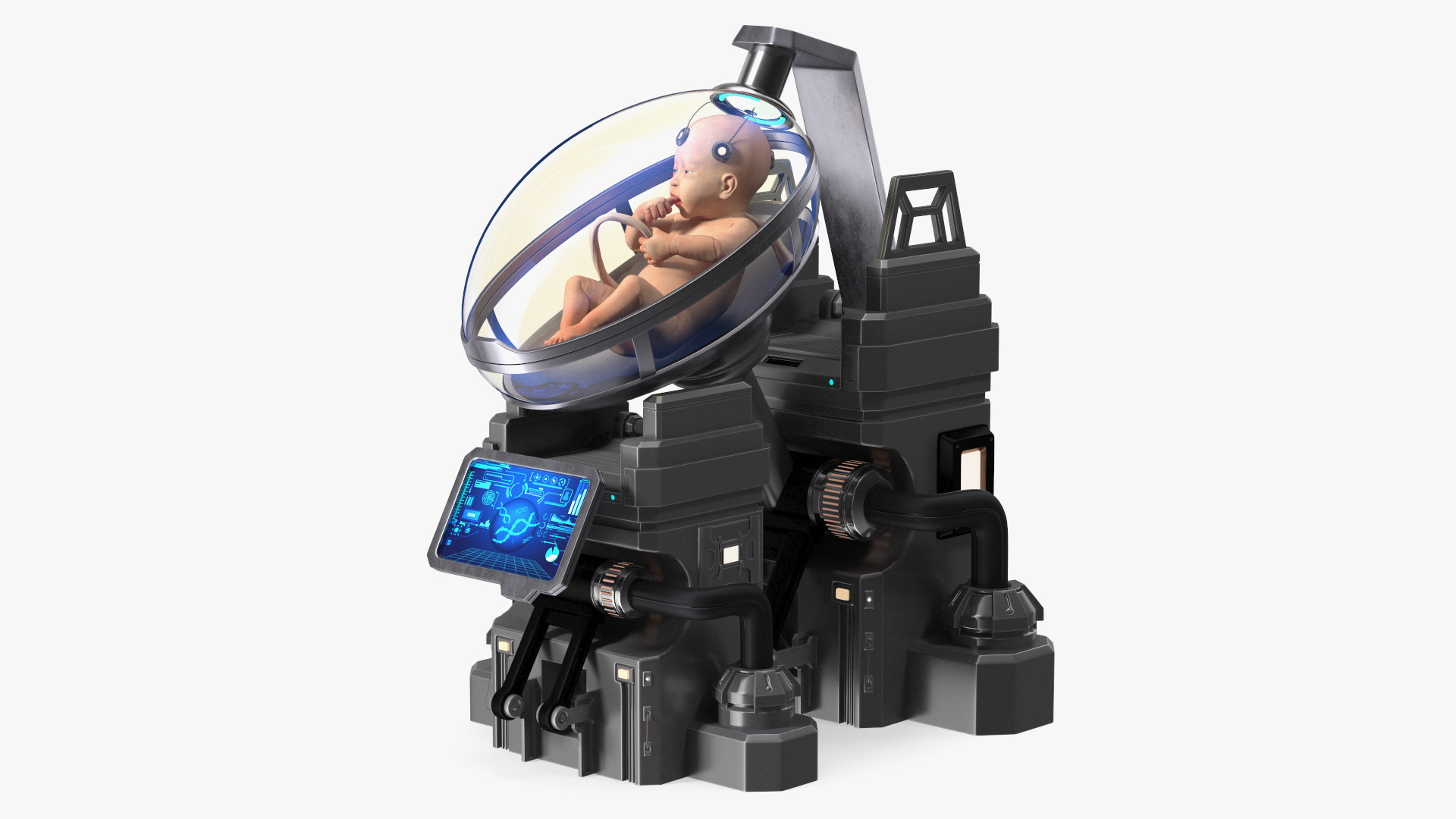 3D model Installation Artificial Uterus