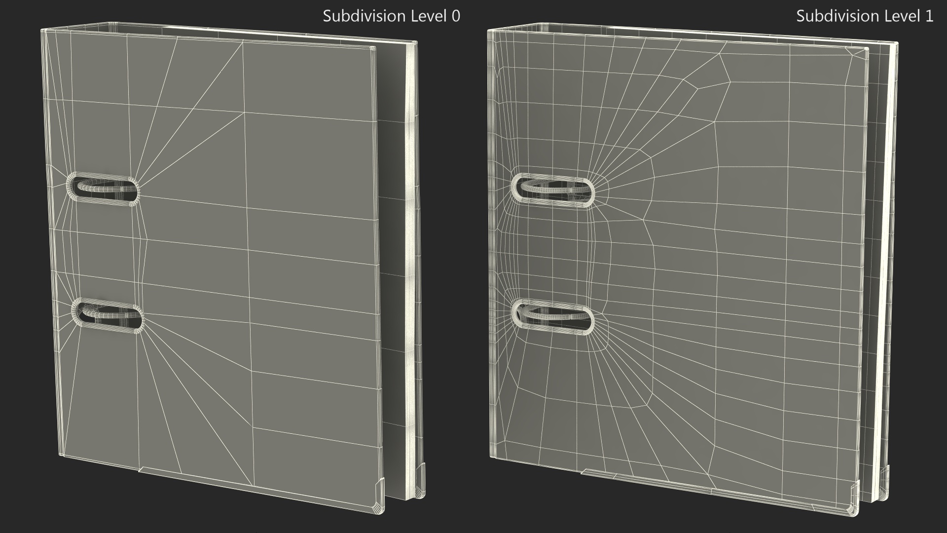 3D Ring Binder with Sheets model