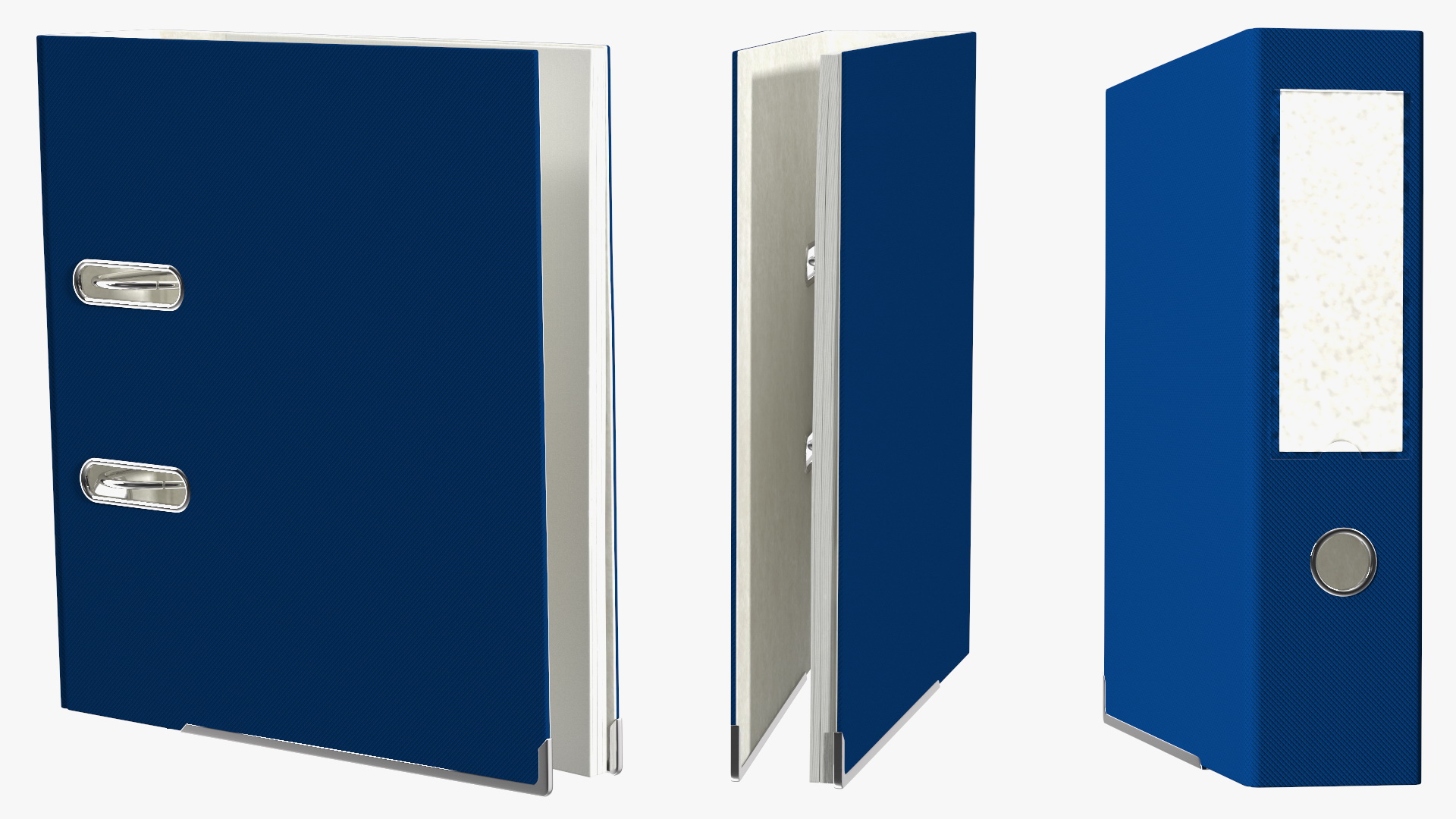 3D Ring Binder with Sheets model