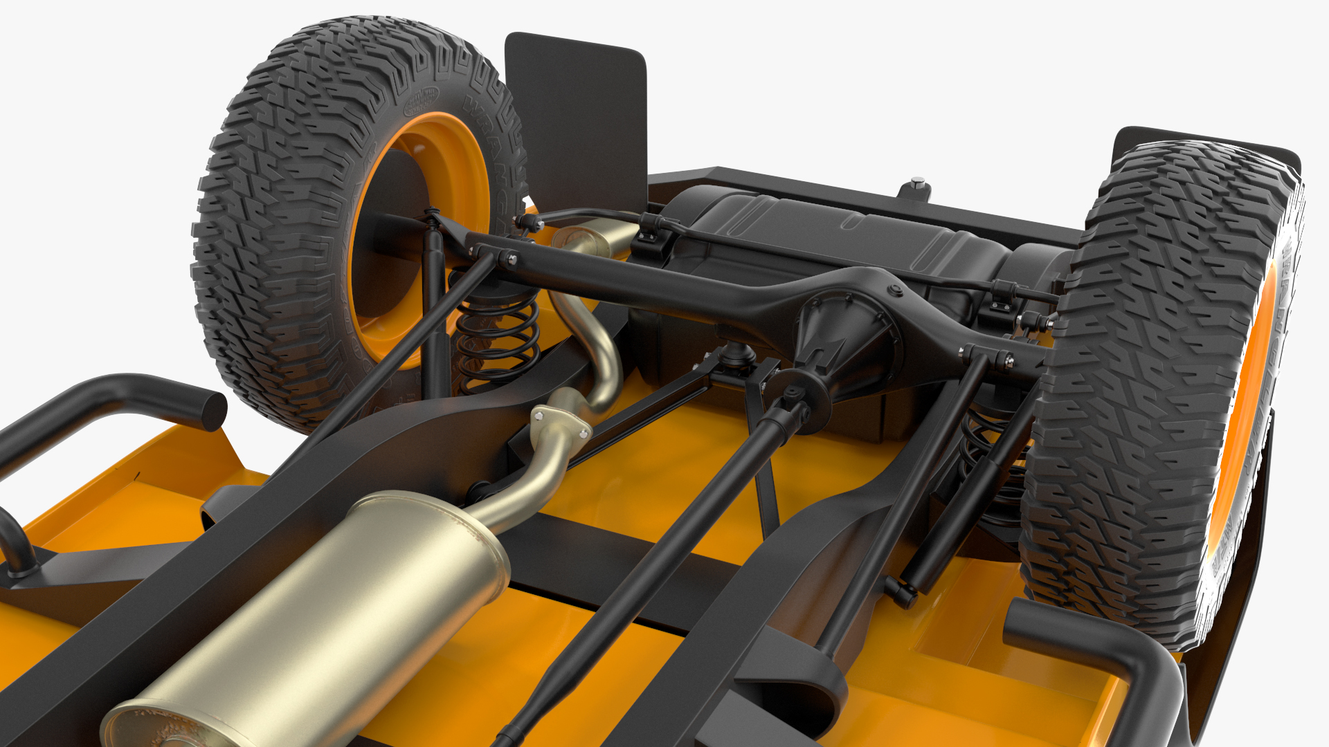 Land Rover Defender Works V8 Trophy Clean Simple Interior 3D