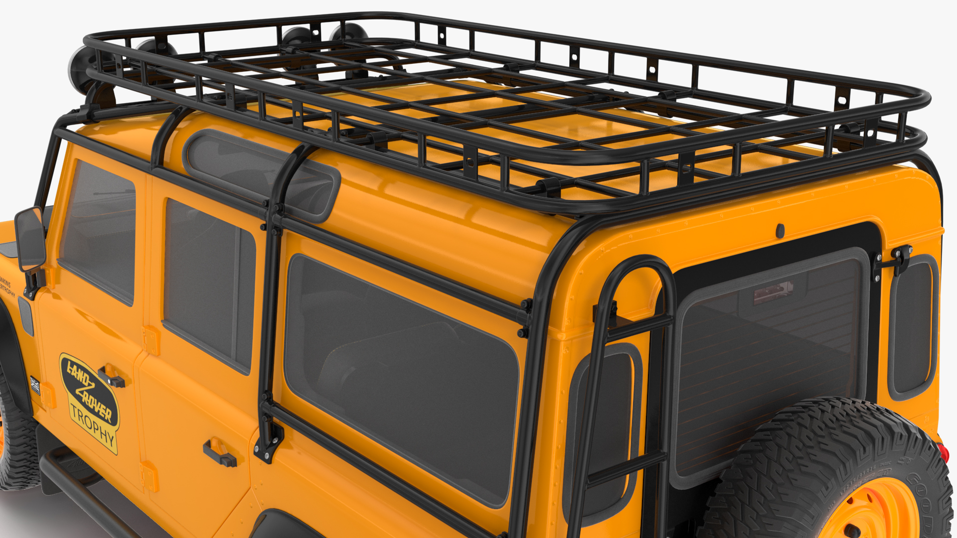 Land Rover Defender Works V8 Trophy Clean Simple Interior 3D