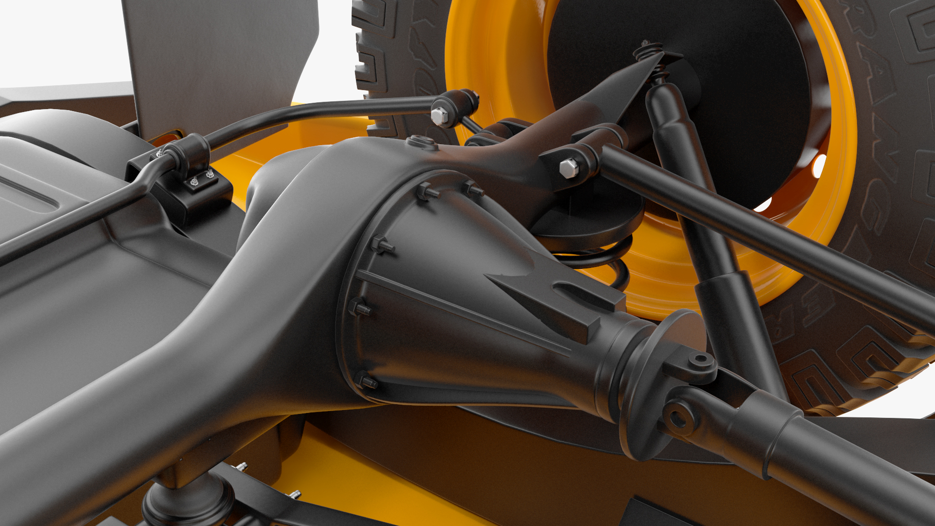 Land Rover Defender Works V8 Trophy Clean Simple Interior 3D