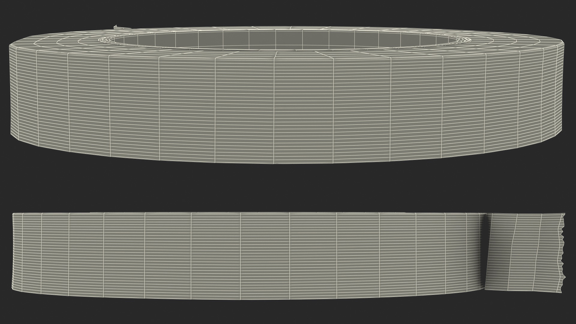 3D Painters Tape Blue model