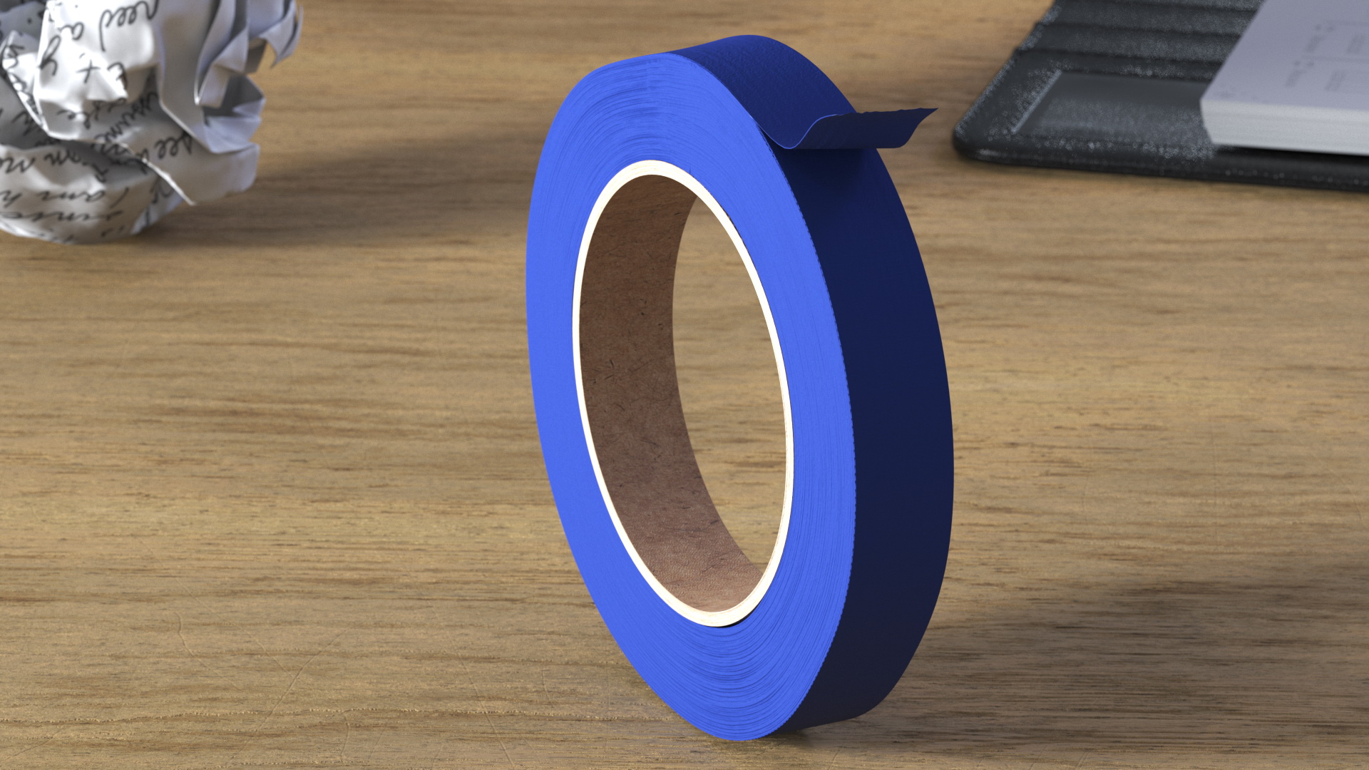 3D Painters Tape Blue model