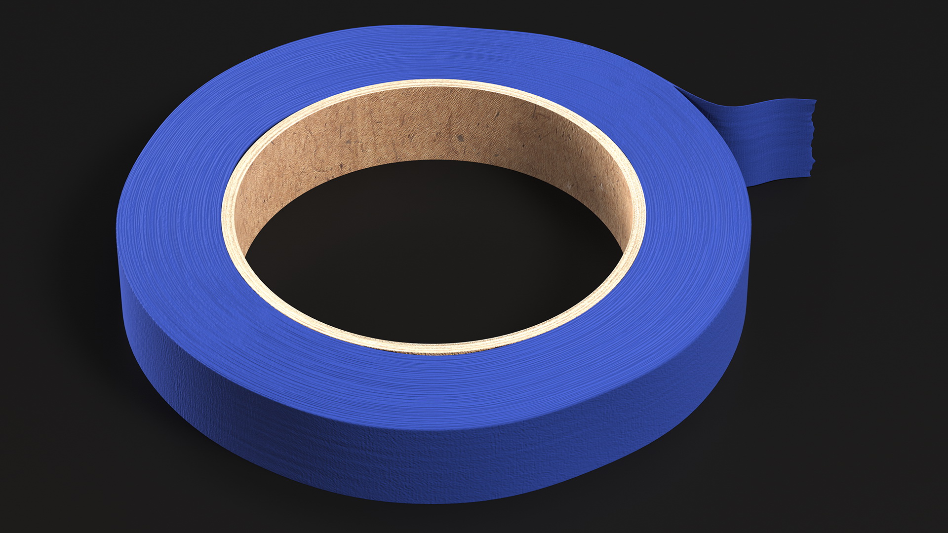 3D Painters Tape Blue model