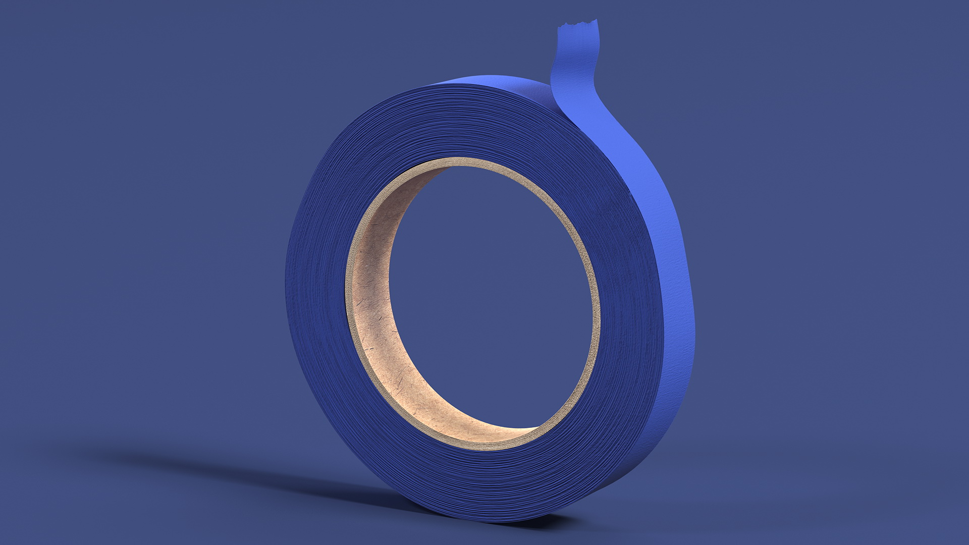 3D Painters Tape Blue model