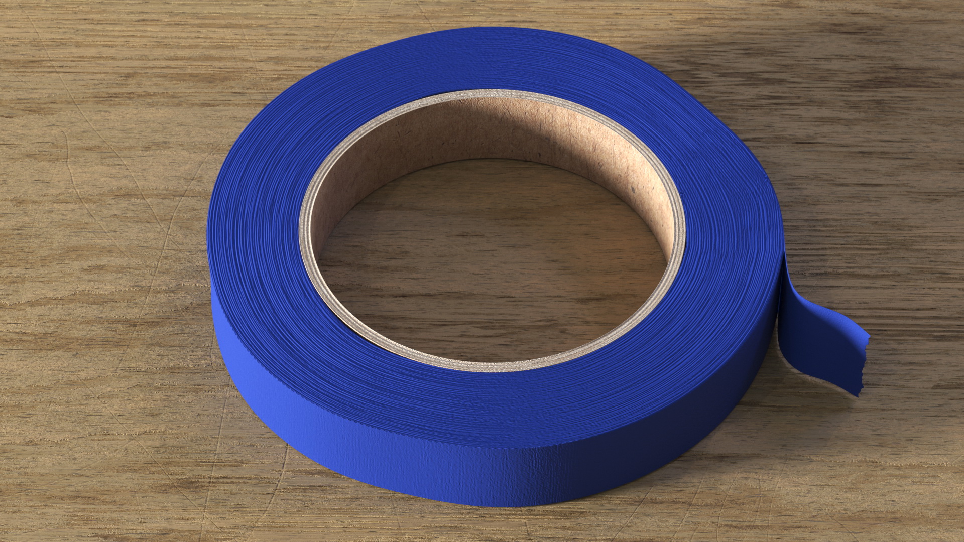 3D Painters Tape Blue model