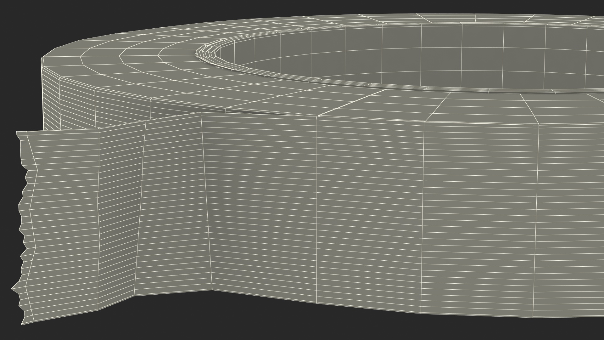 3D Painters Tape Blue model