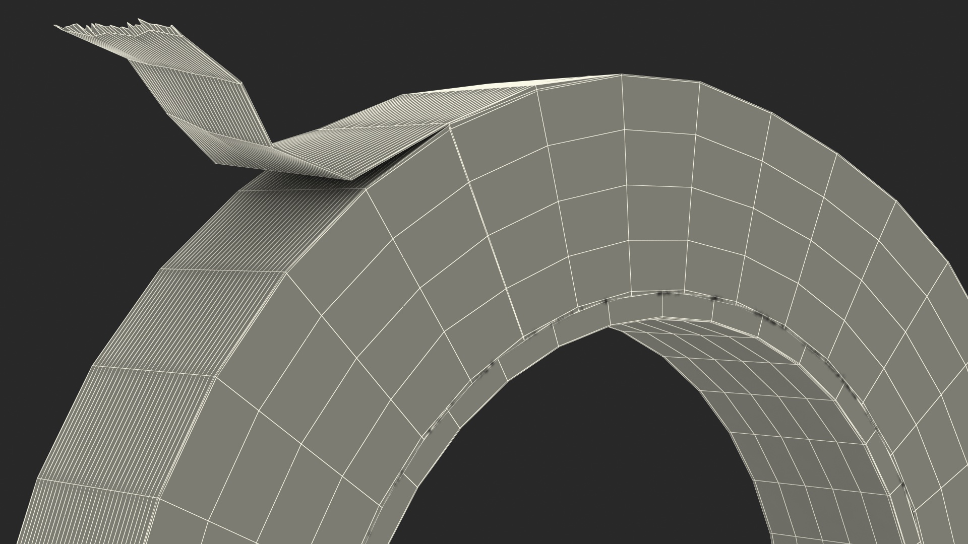 3D Painters Tape Blue model
