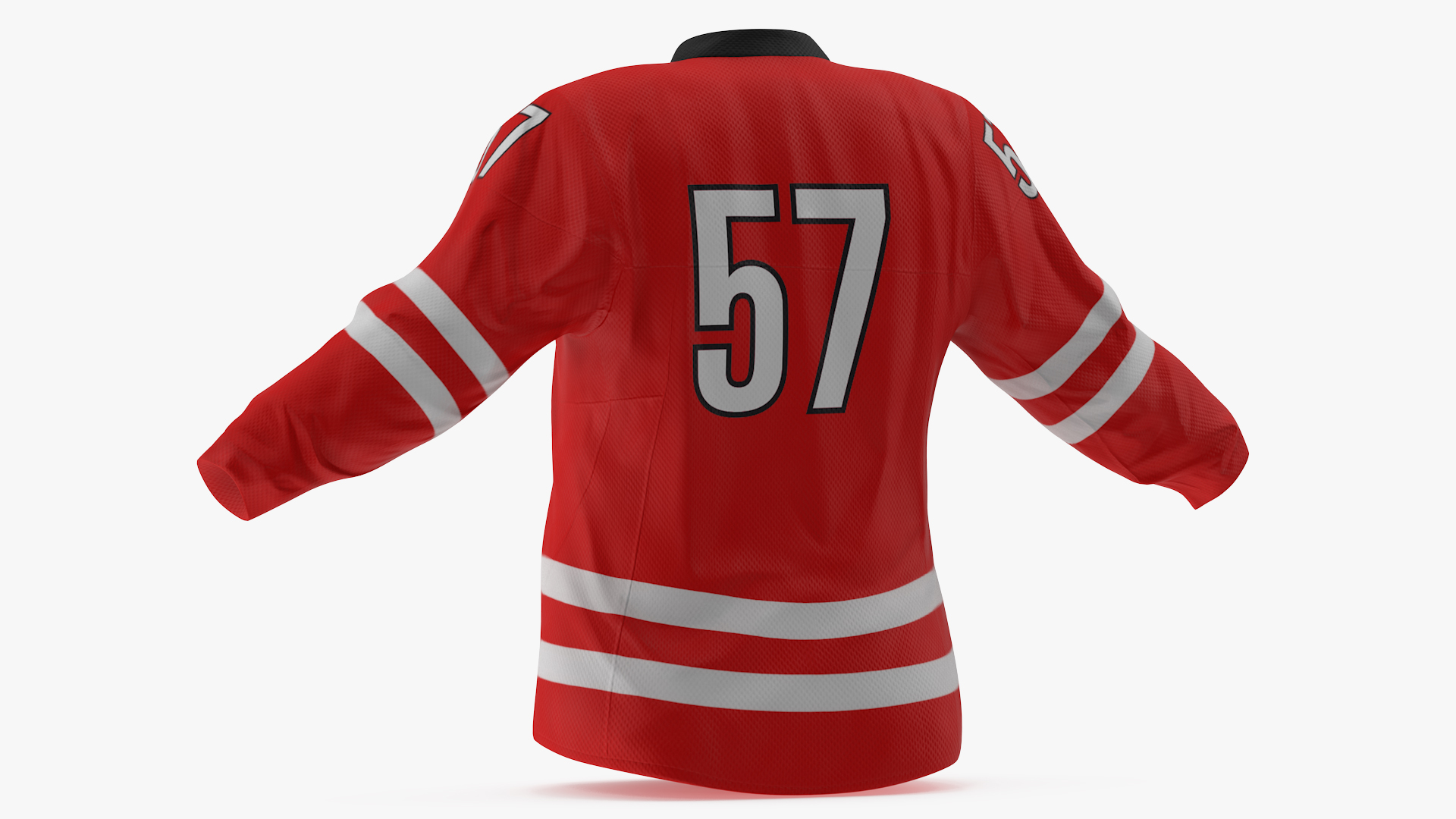 3D Hockey Jersey Carolina Hurricanes model