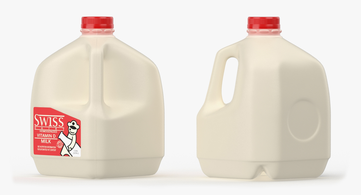 Milk Gallon Plastic Jug 2